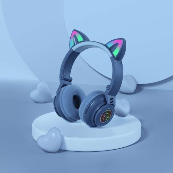 Kitty - Bluetooth trendy headphones 